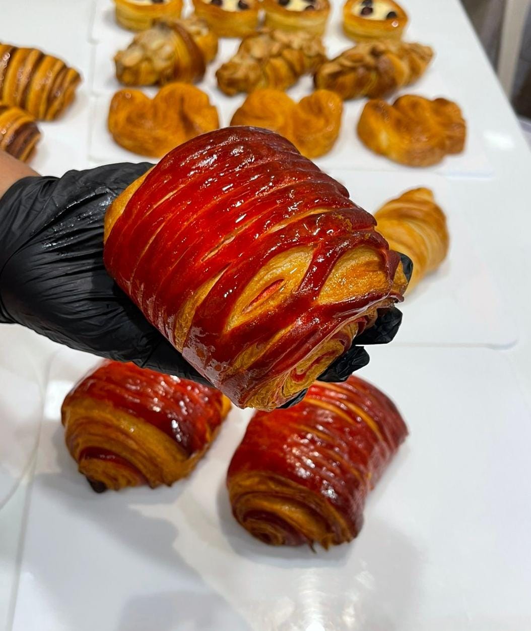 Pain Au Chocolat baked item