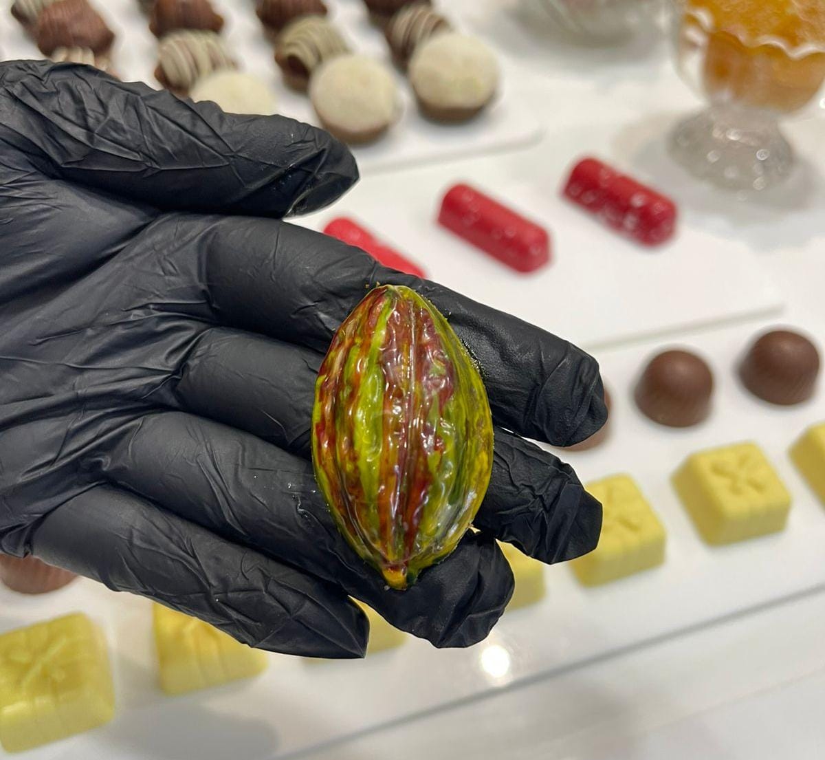 Bonbon chocolate creation