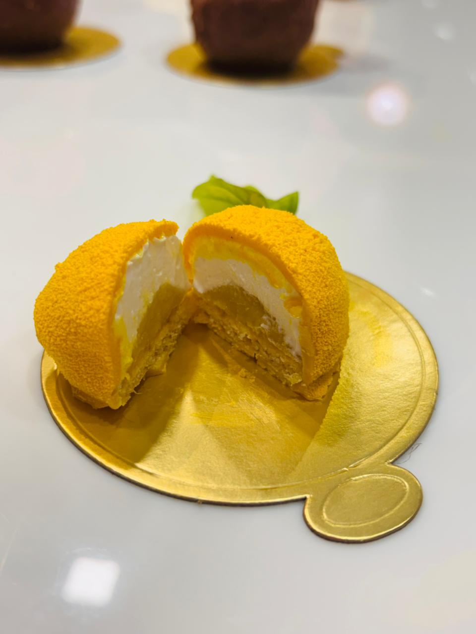 Lemon Mousse dessert